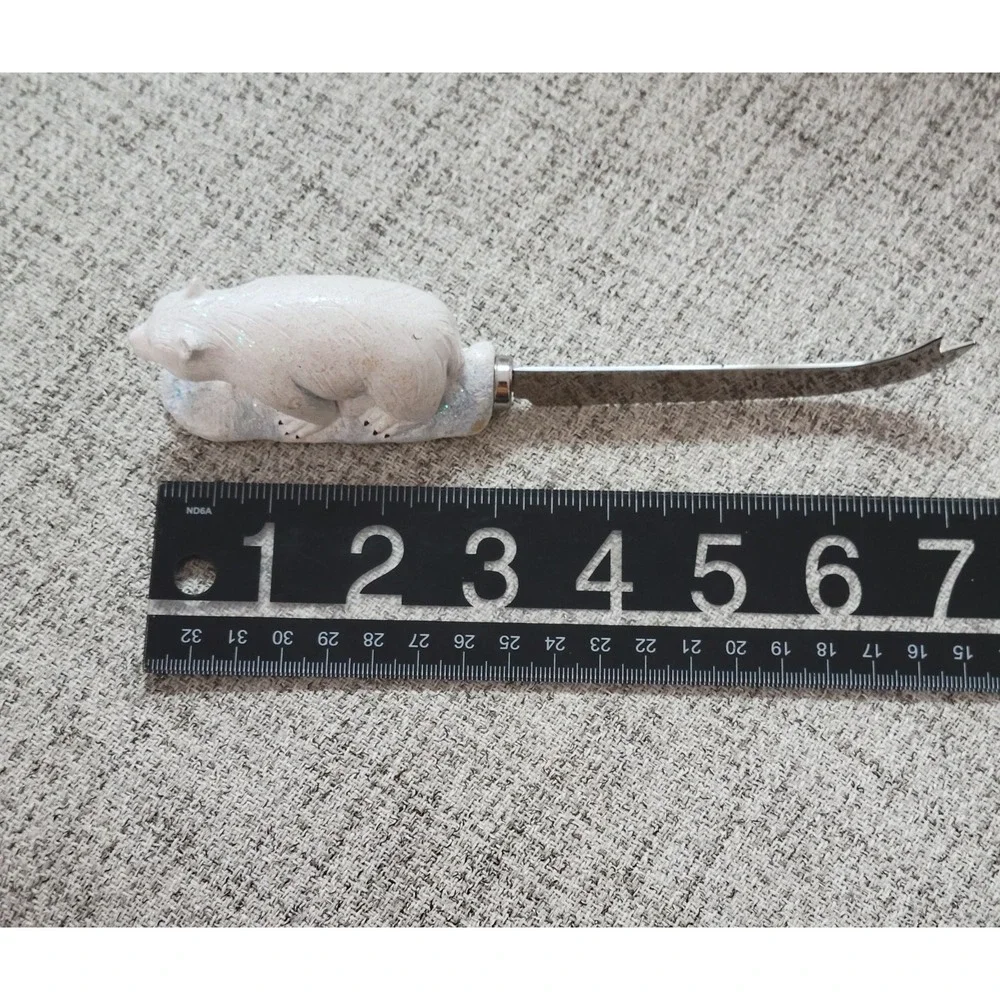 Pfaltzgraff Winter Frost Collection Polar Bear Cheese‎ Spreader